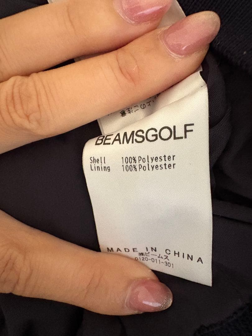 ビームスゴルフ　レディース　ネイビー　プルオーバー