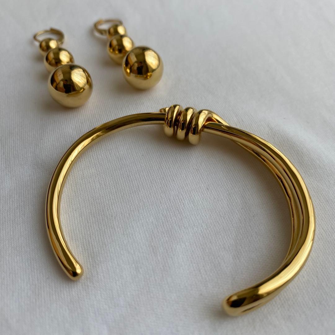 CÉLINE フィービー期 バーベルエクストラシン ノットバングル