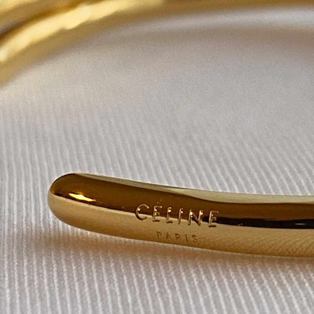 CÉLINE フィービー期 バーベルエクストラシン ノットバングル