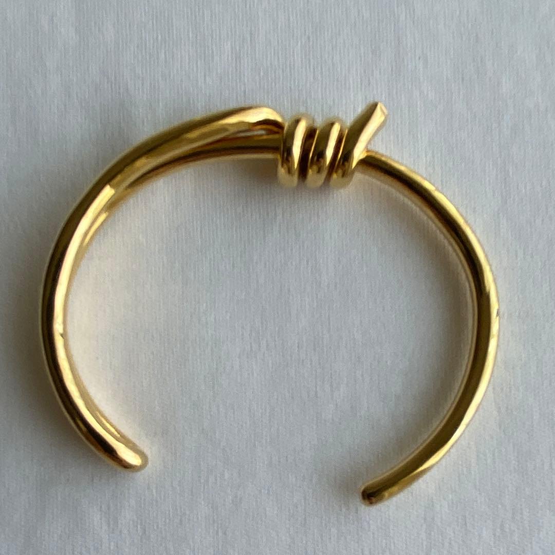 CÉLINE フィービー期 バーベルエクストラシン ノットバングル