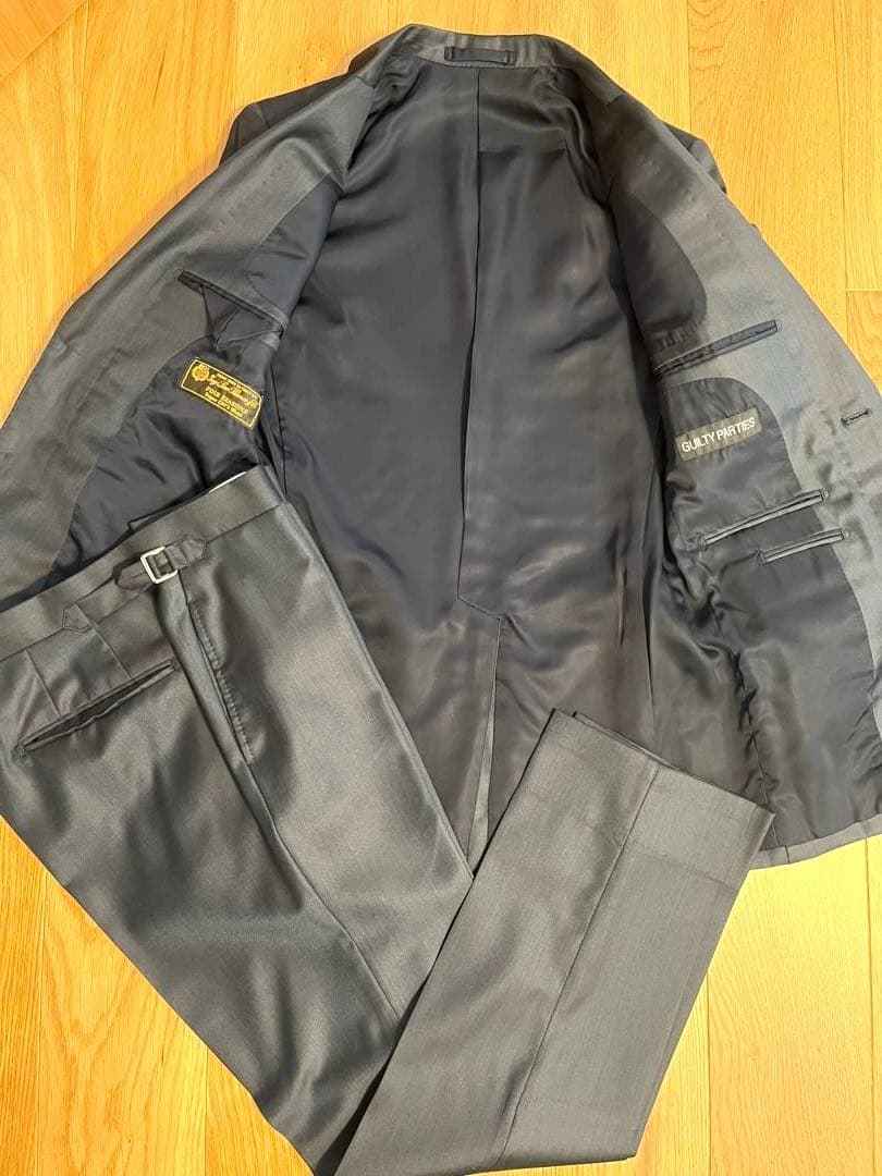 g*t様 ワコマリア✖️ロロピアーナ ダークブルー セットアップ サイズS