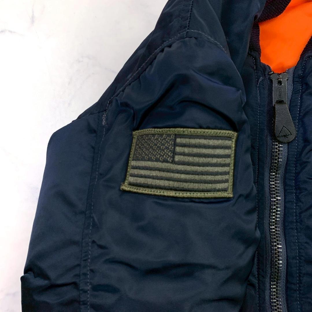 美品★USA製 1968年復刻 アルファ MA-1 68モデル S　D700