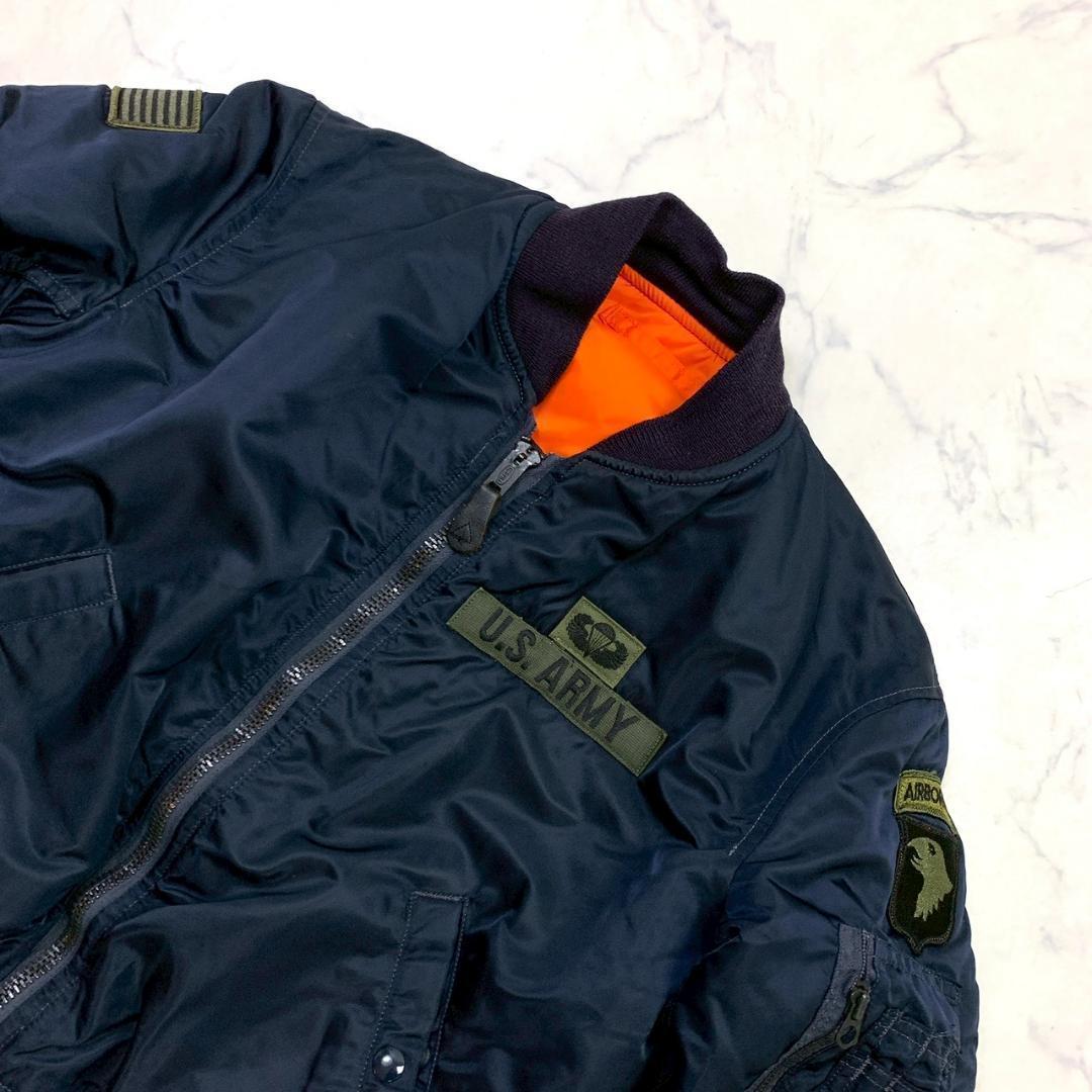 美品★USA製 1968年復刻 アルファ MA-1 68モデル S　D700