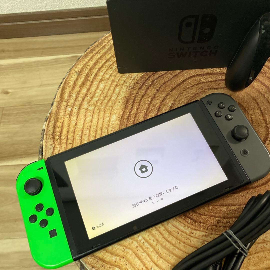 Nintendo Switch ニンテンドースイッチ本体　GRN/GRY 箱無し