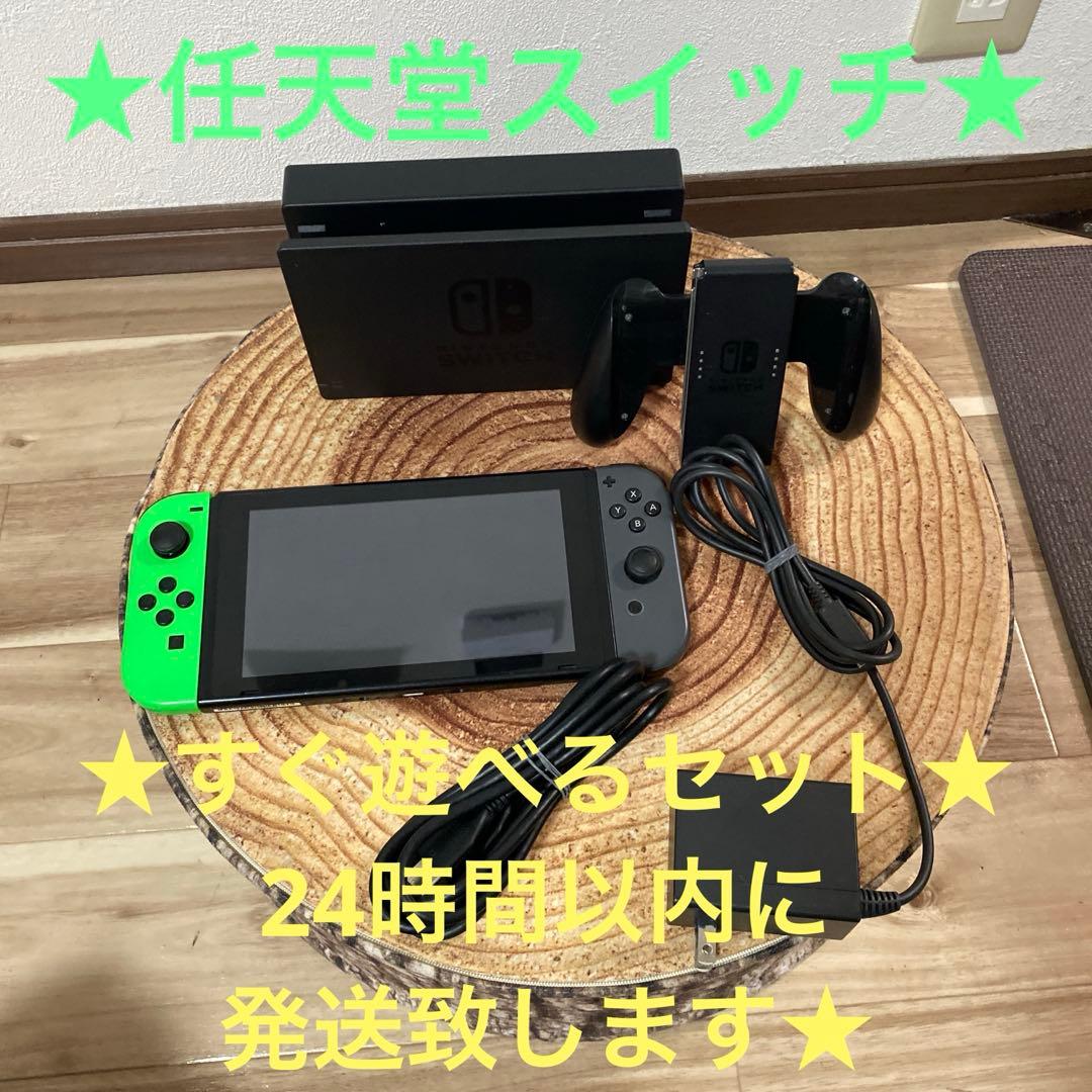 Nintendo Switch ニンテンドースイッチ本体　GRN/GRY 箱無し