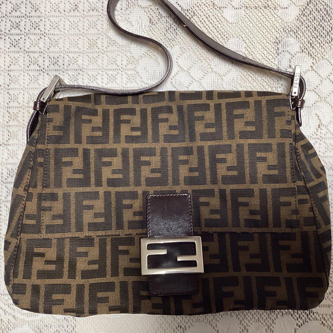 Fendi ロゴパターン ショルダーバッグ