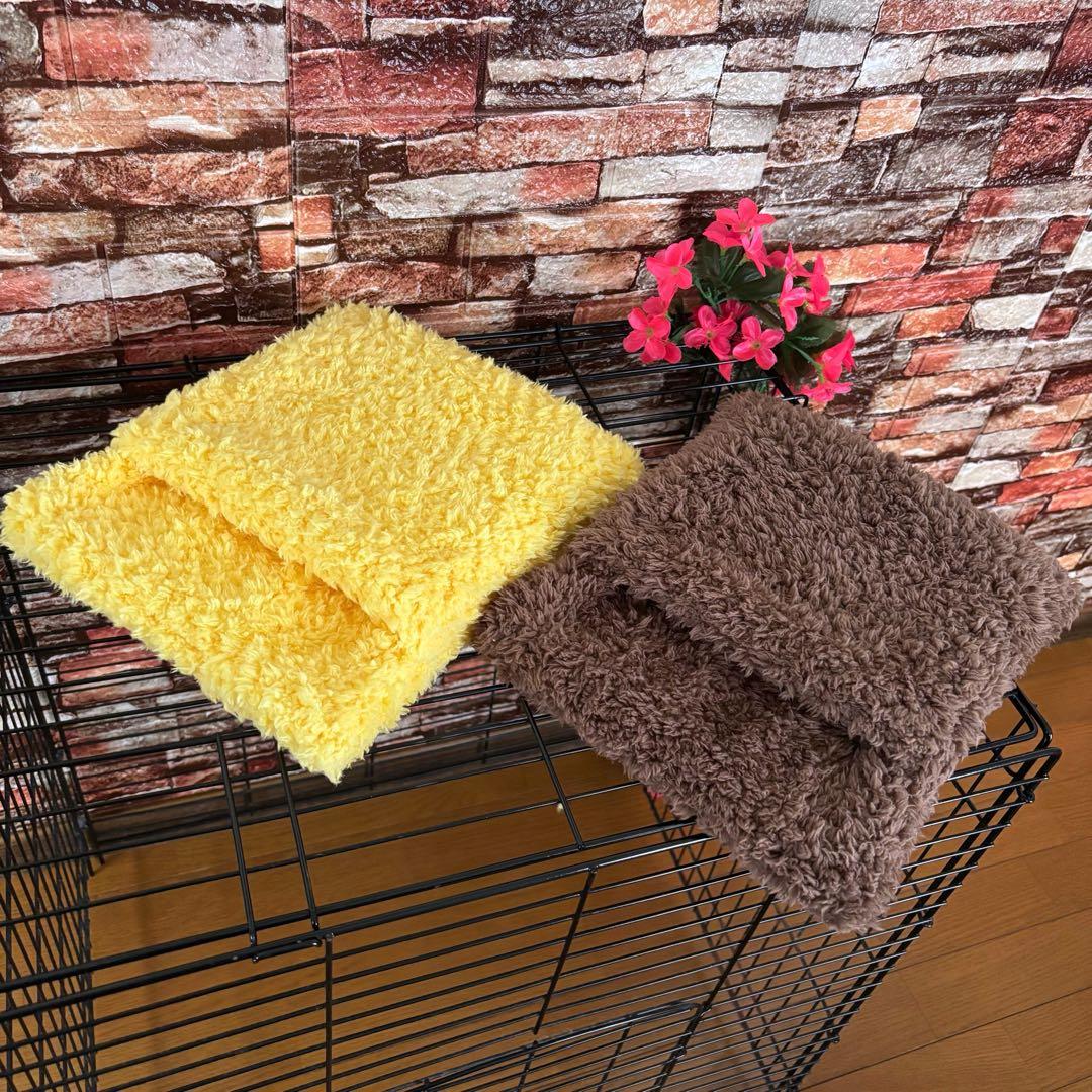 【730】小動物用シングルハンモック・お布団付き(金具・紐なし)