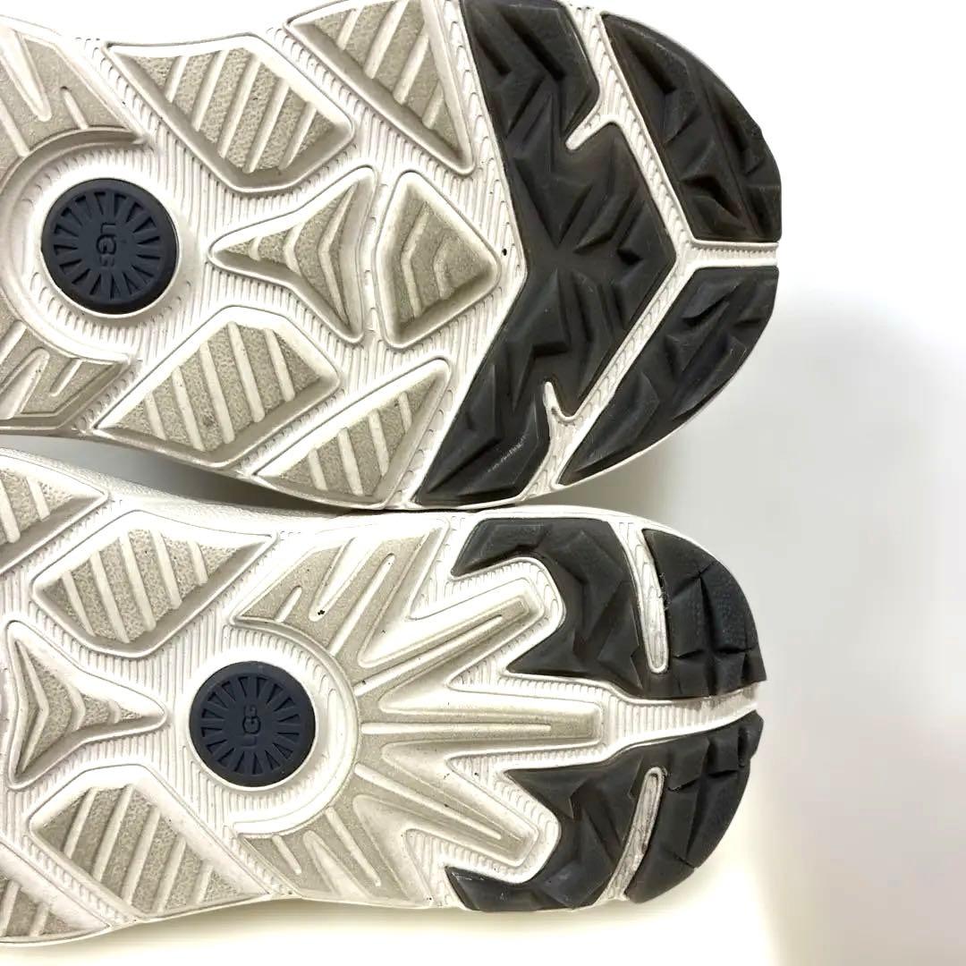 ASKIM 様　極美品⭐️UGG グレー /ベージュ 厚底スニーカー23.5cm