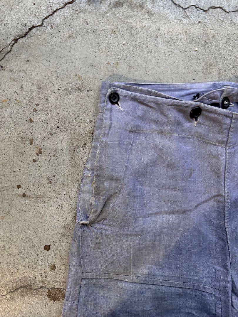 パンツ 50s Ramie Linen Sailor Pants