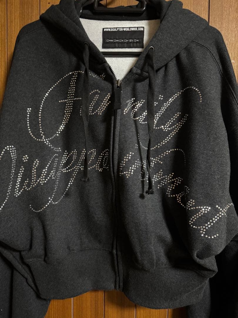 トップス SCULPTOR Bad Seed Jewel Hooded Zip-Up L