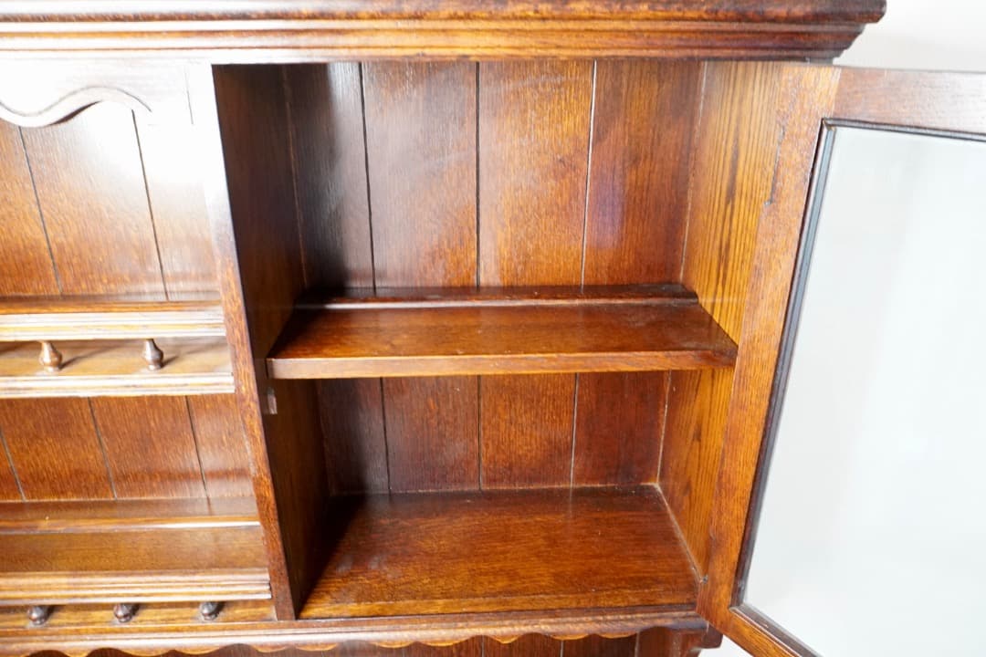 ド*ん様 イギリス アンティーク カップボード 1940年代