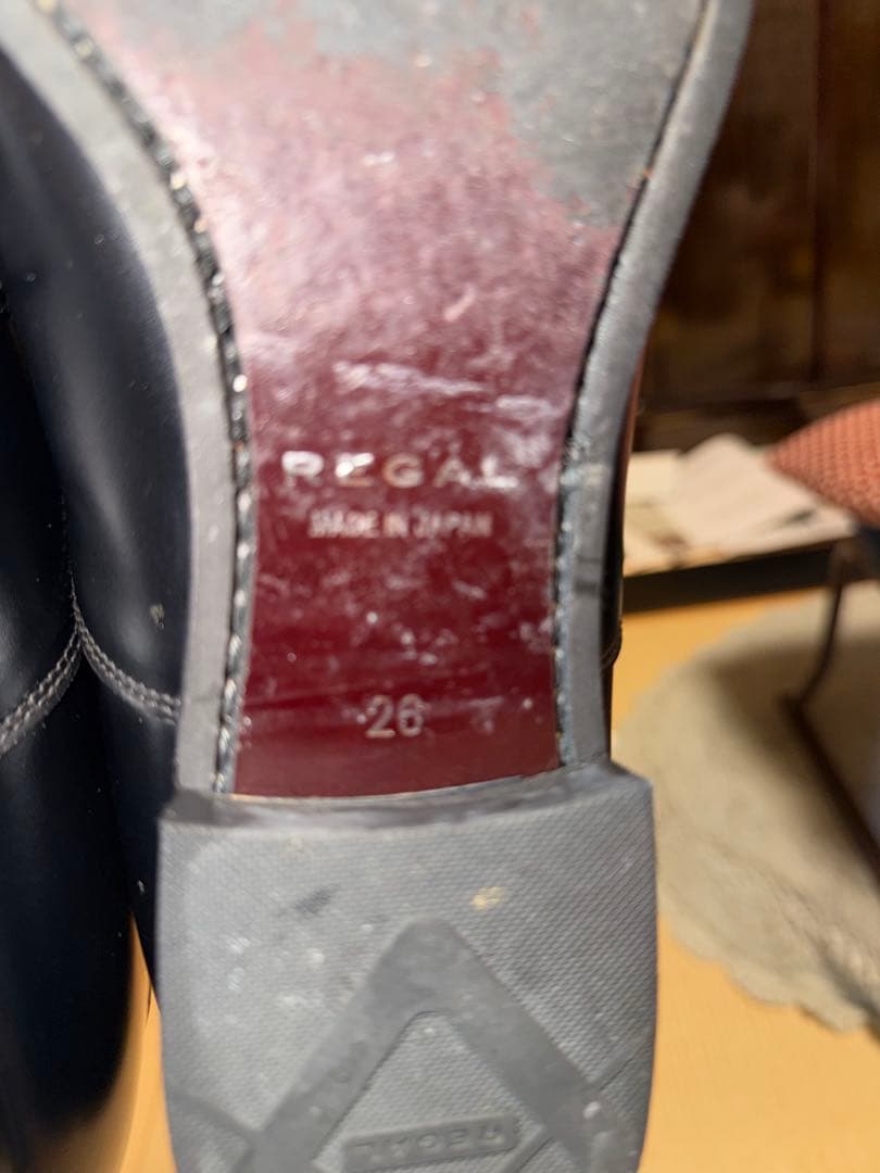 REGAL 黒 リーガル　ビジネスシューズ　21VR