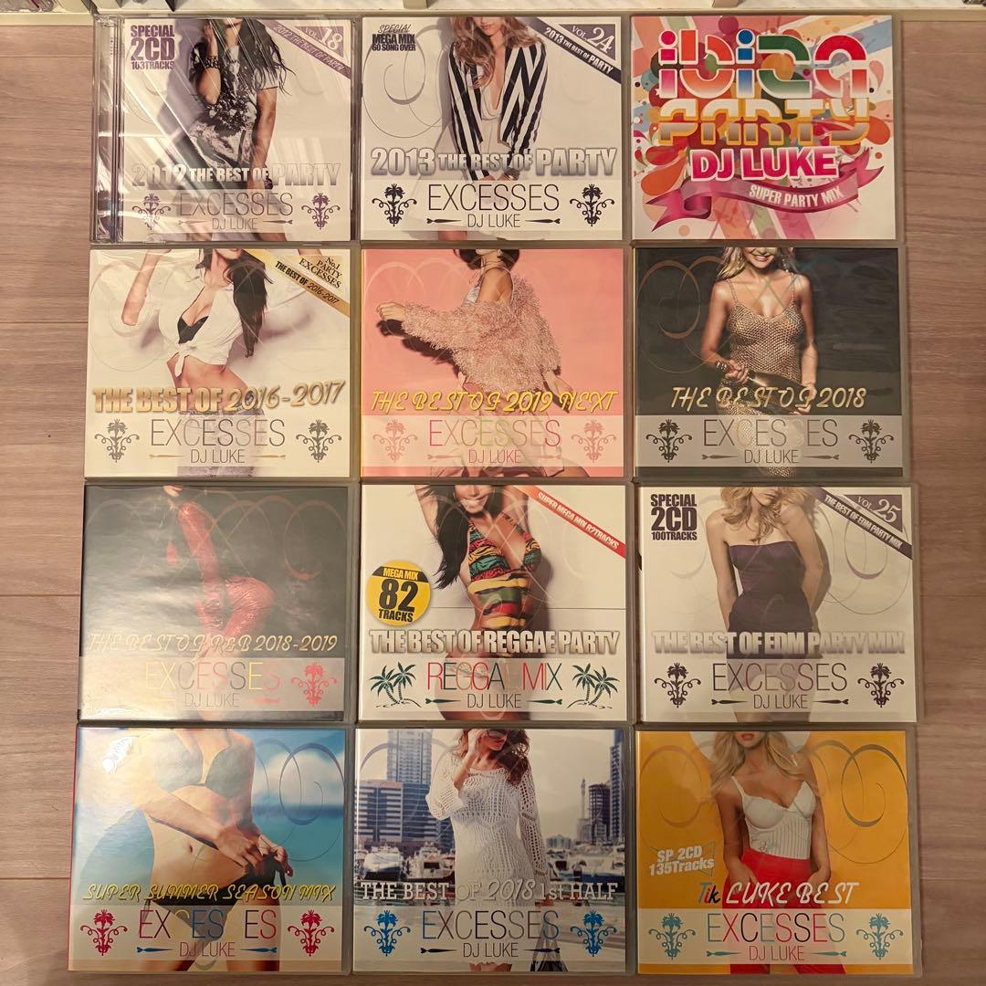 EXCESSES DJ LUKE MIX CD 13枚セット