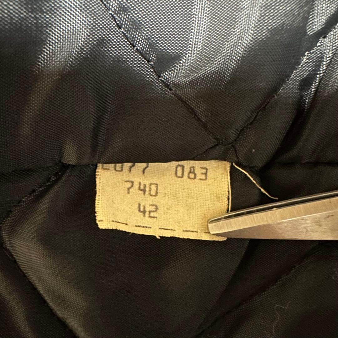 美品 大きいサイズ 42 SCHOTT Pコート XL 740N USA製 黒