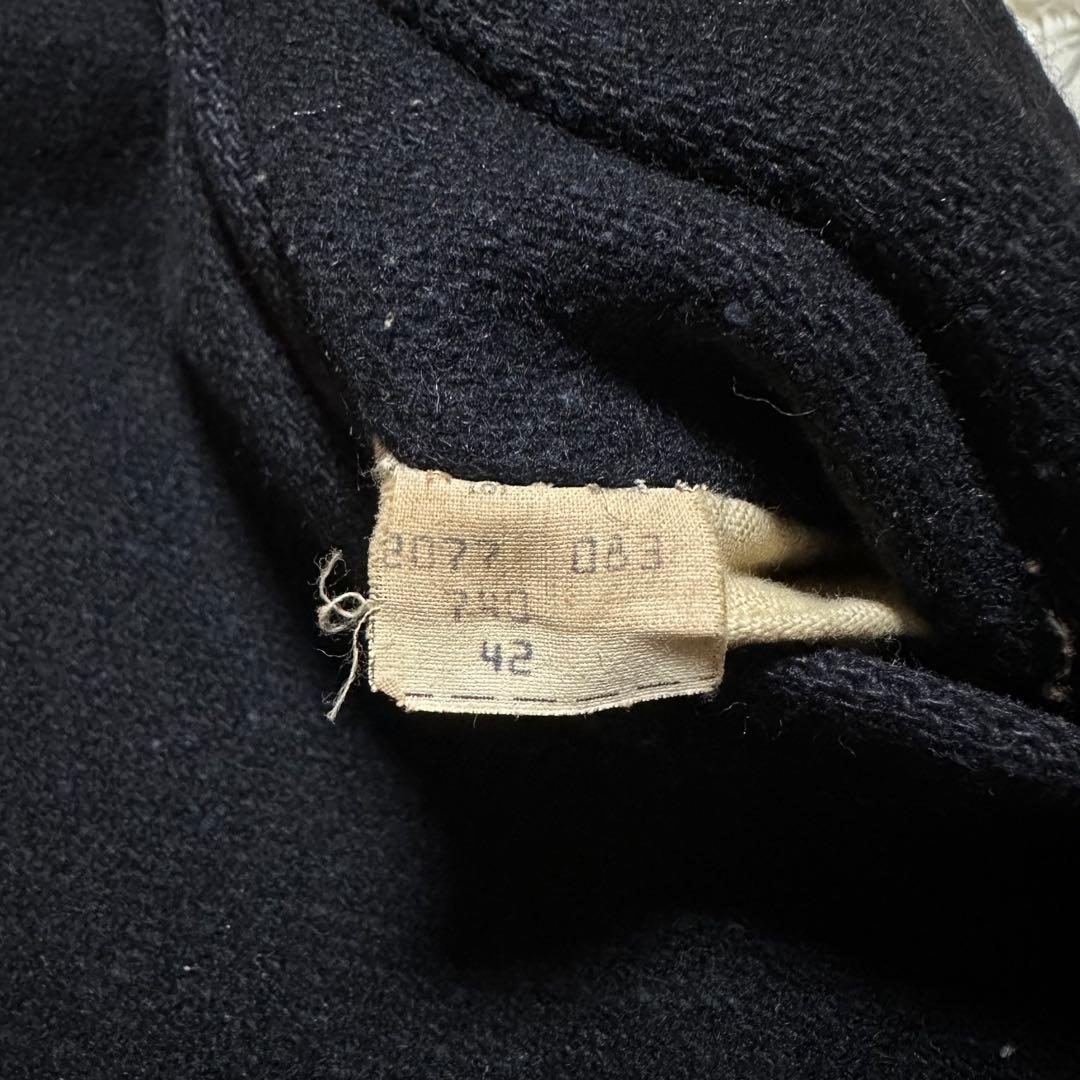 美品 大きいサイズ 42 SCHOTT Pコート XL 740N USA製 黒