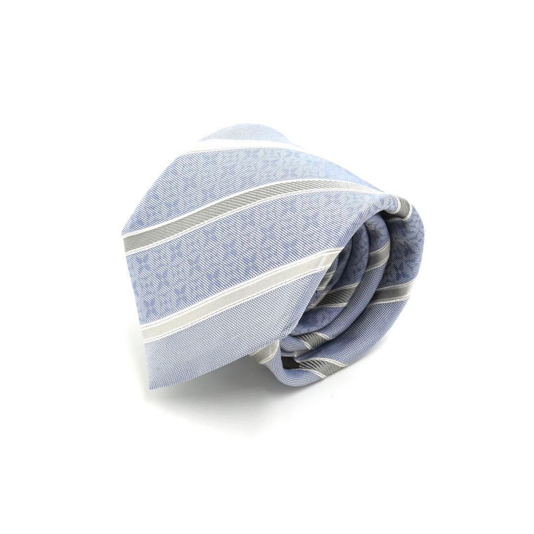 ✨新品未使用品✨　LOUIS VUITTON ネクタイ　モノグラム　ストライプ