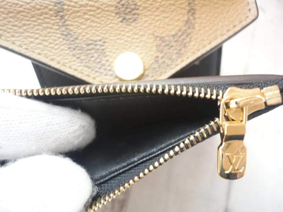 超美品★ヴィトン モノグラム ジャイアント【ポルトフォイユゾエ】財布★C38