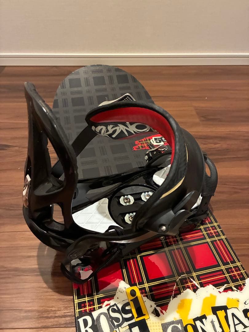 スノーボード　ROSSINOL ビンディング、スノボブーツ等４点セット