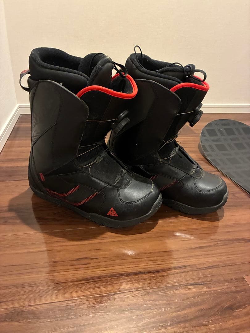 スノーボード　ROSSINOL ビンディング、スノボブーツ等４点セット