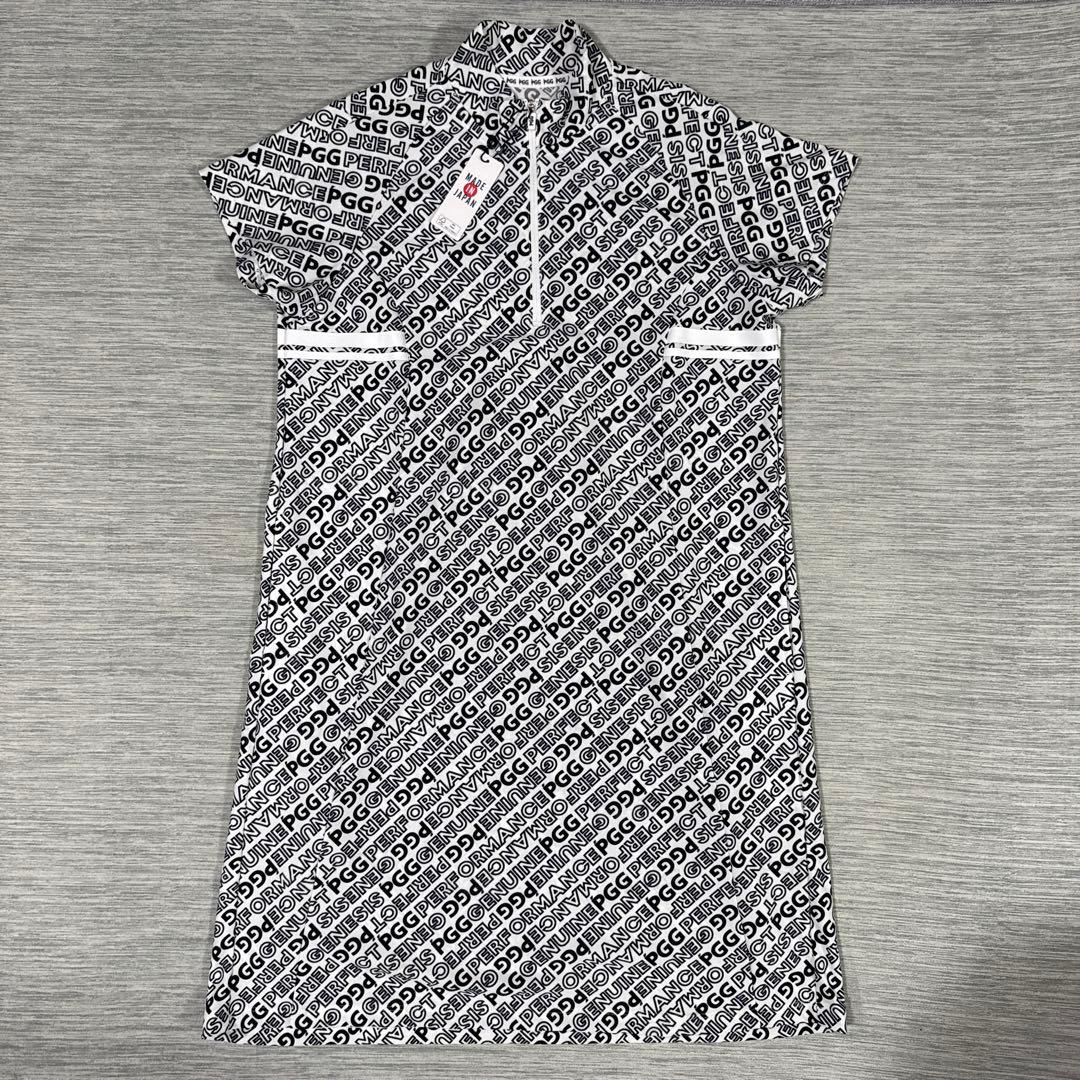 新品　PGG パイルメッシュワンピース レディース1