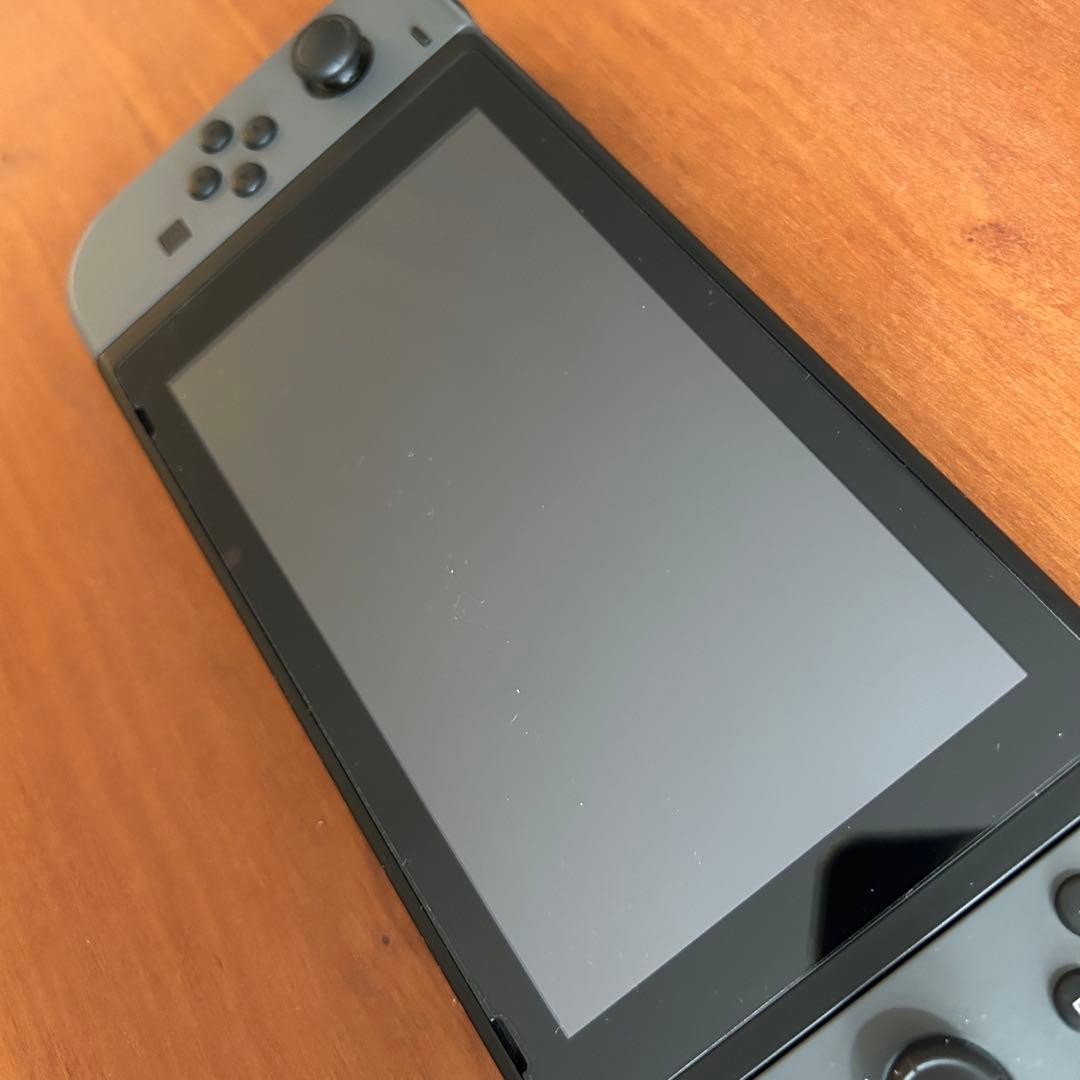 Nintendo Switch本体 グレー Proコントローラー 純正プロコン付