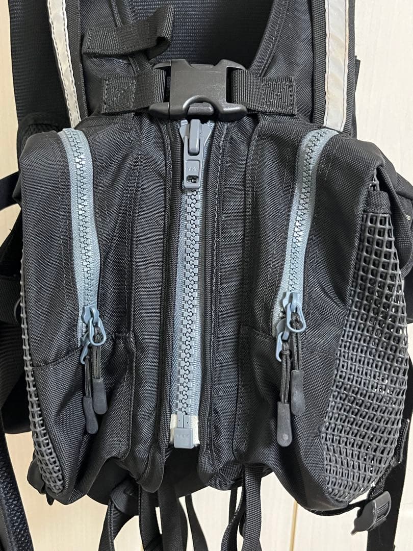 けい RBB リバレイ フィッシング ライフジャケット ブラック