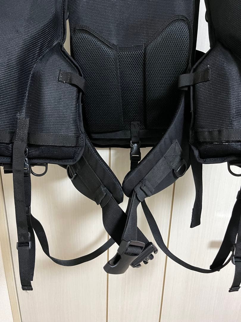 けい RBB リバレイ フィッシング ライフジャケット ブラック