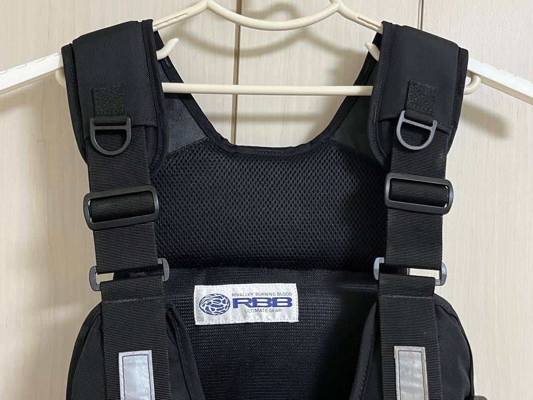 けい RBB リバレイ フィッシング ライフジャケット ブラック