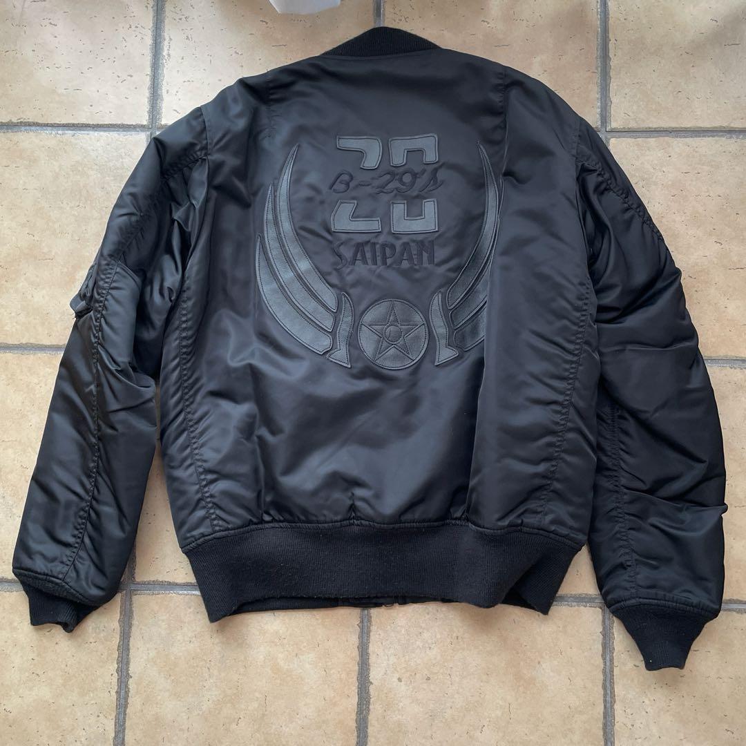 AVIREX MA-1 B-29 SAIPAN ブラック　2XL