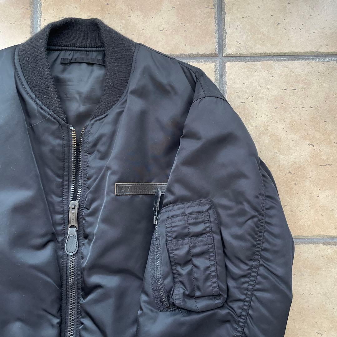 AVIREX MA-1 B-29 SAIPAN ブラック　2XL