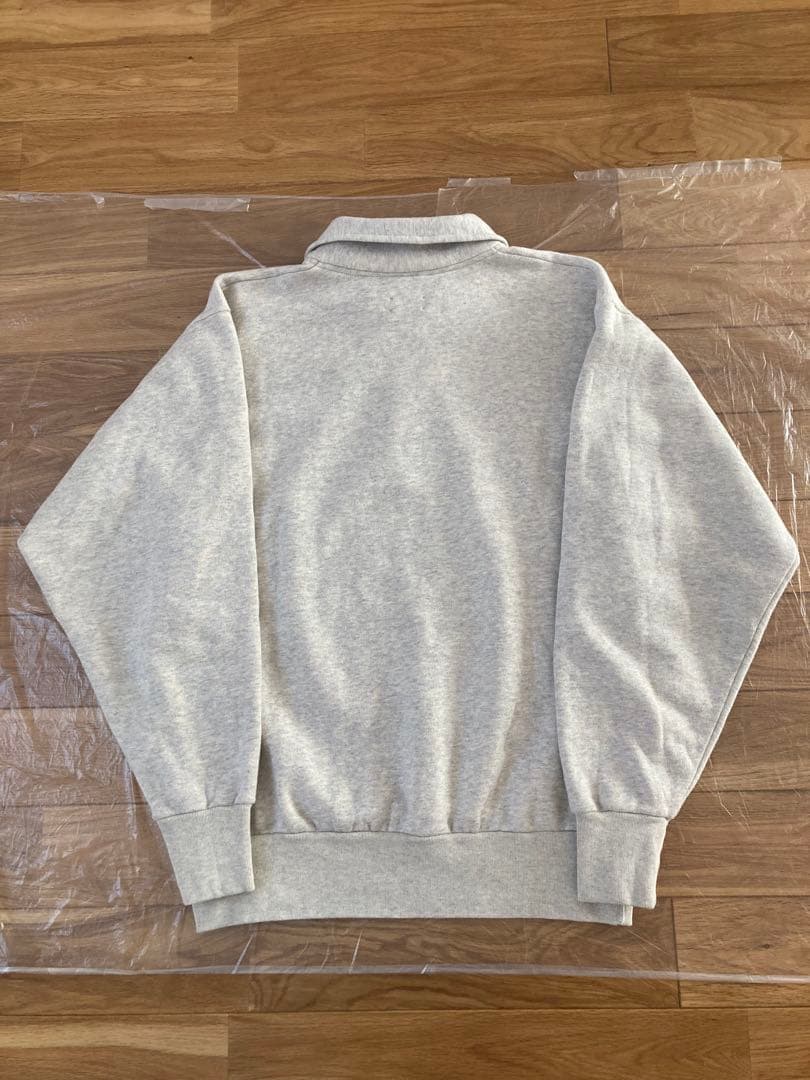 シオタ ハーフジップスウェットシャツ ユニセックス