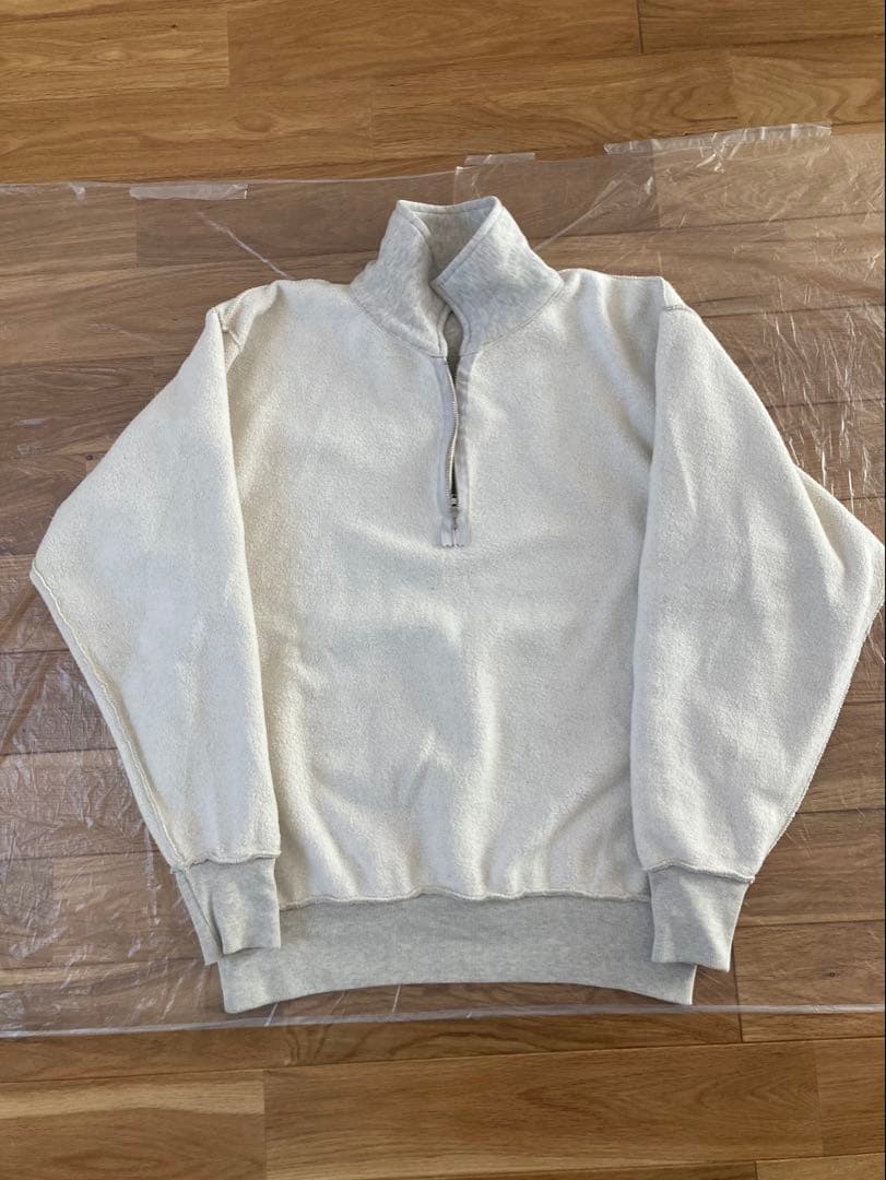 シオタ ハーフジップスウェットシャツ ユニセックス