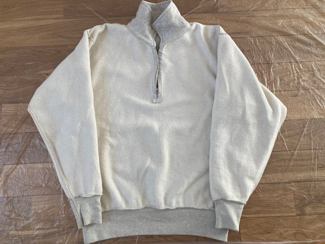 シオタ ハーフジップスウェットシャツ ユニセックス
