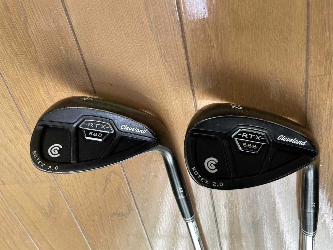 Cleveland 588 RTX CB 2.0ブラックサテ 52/58セット
