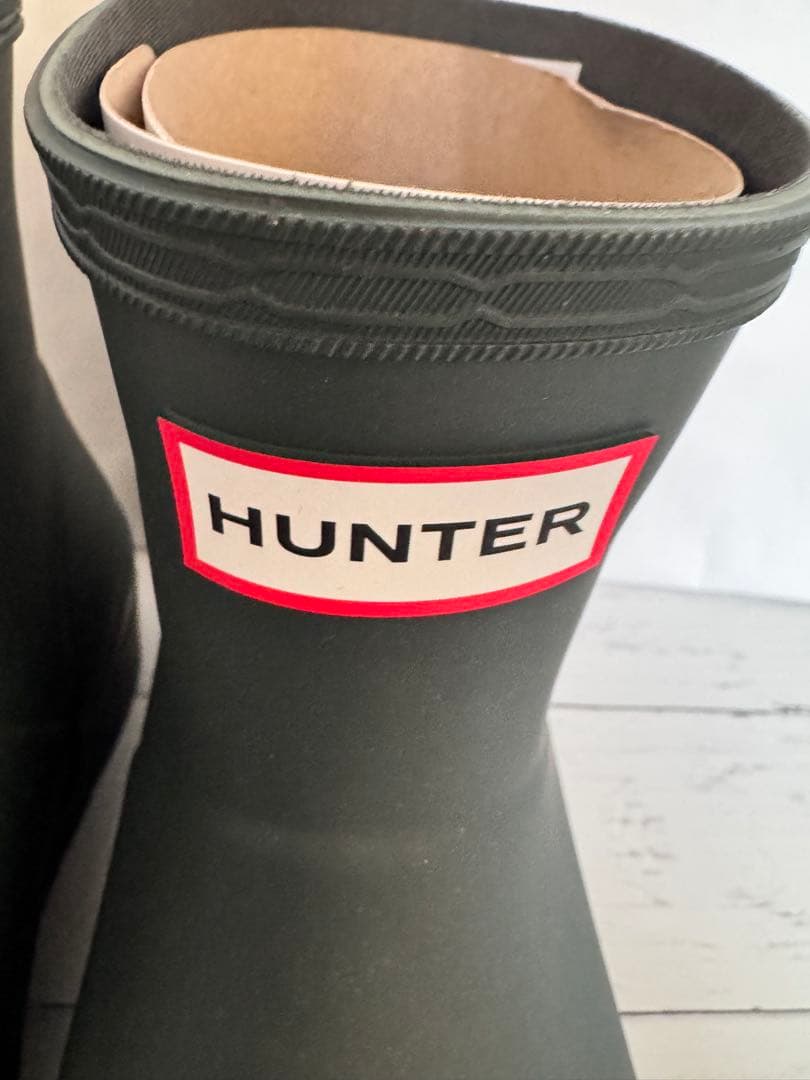 【大特価】HUNTER ハンター オリジナル ショート ブーツ 箱付き/UK6
