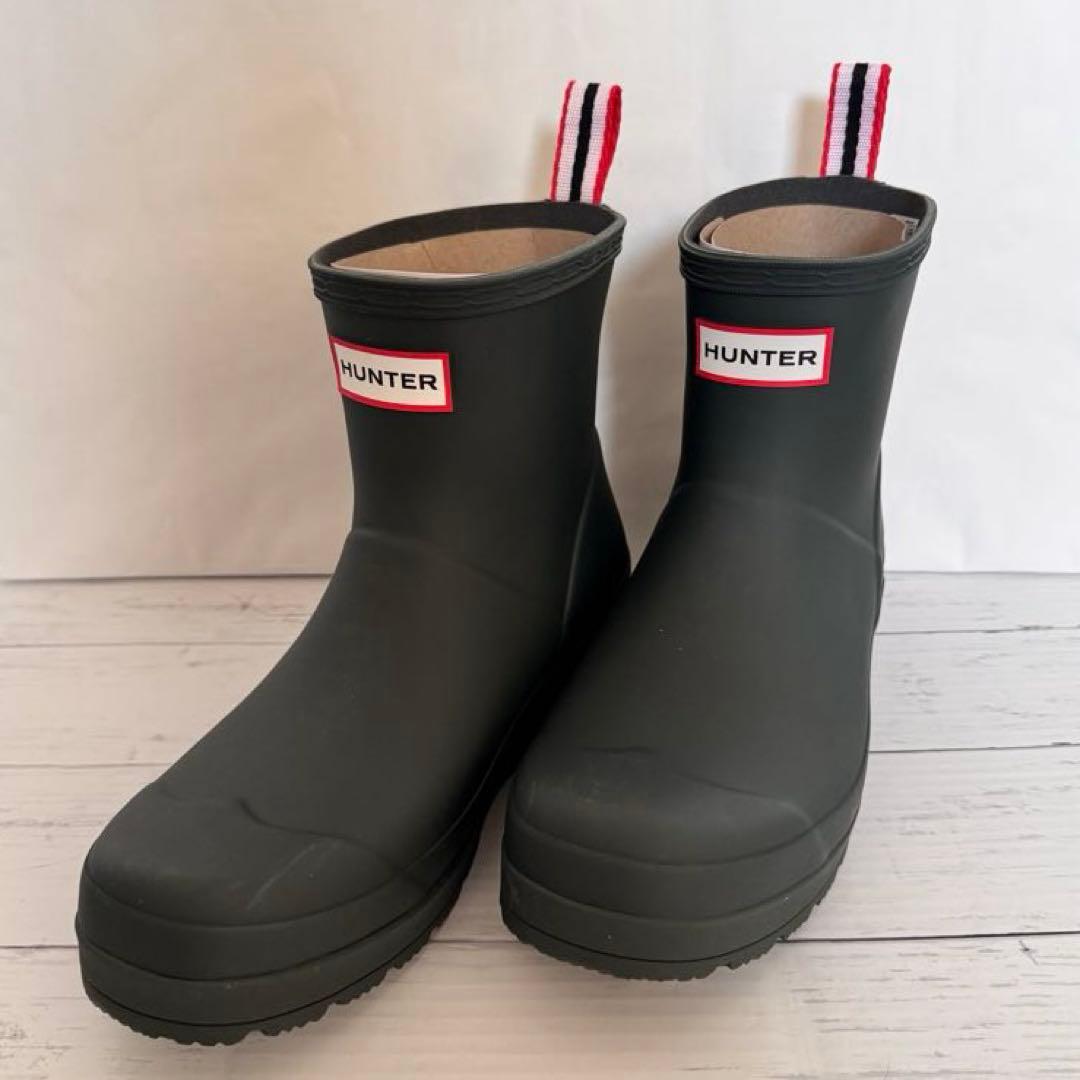 【大特価】HUNTER ハンター オリジナル ショート ブーツ 箱付き/UK6
