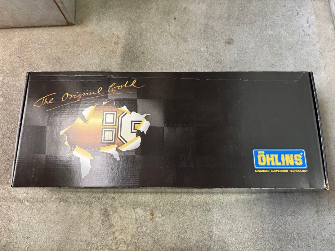 Öhlins ショックアブソーバー シルバー/イエロー スズキ　GSR600用