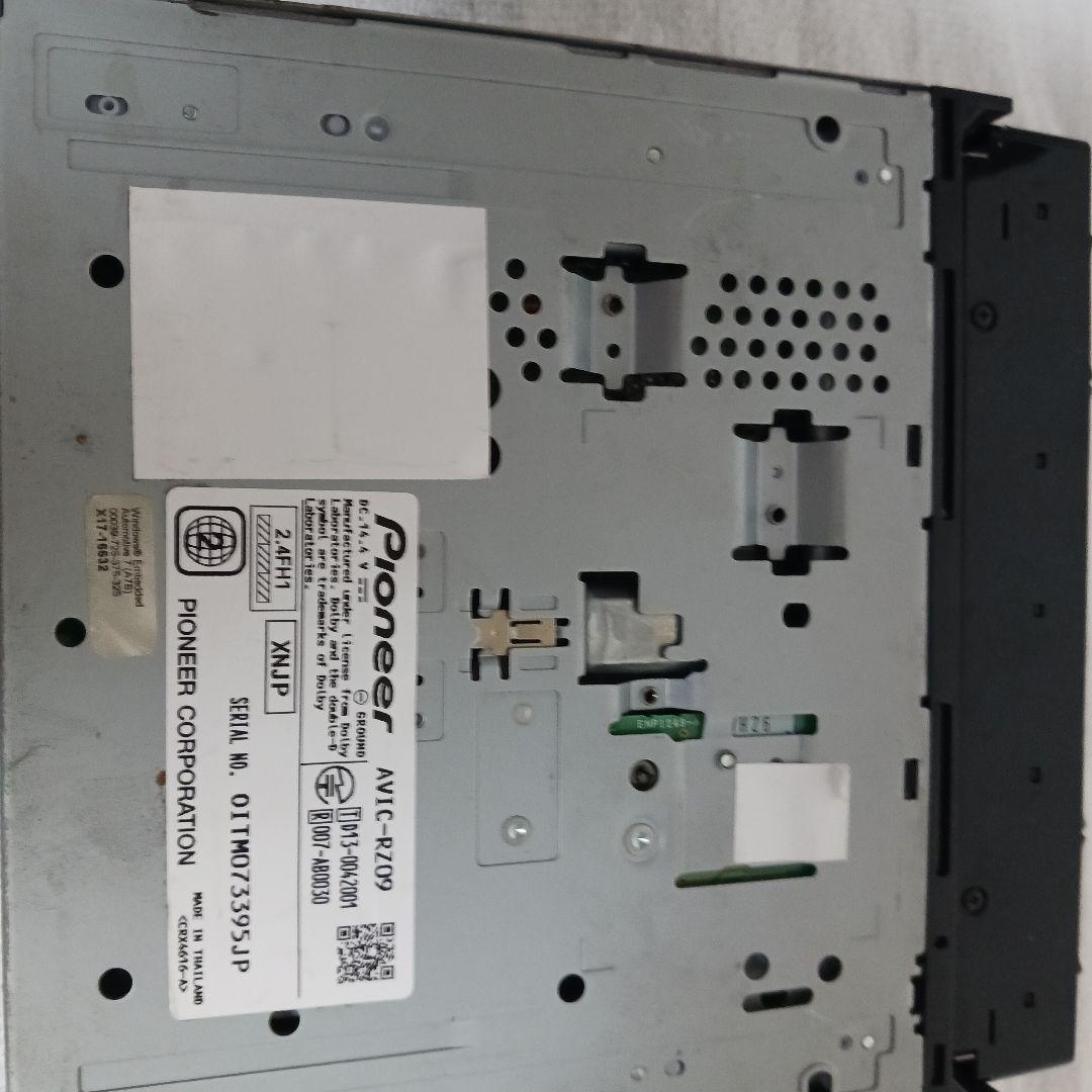 2025年地図データ AVIC-RZ09