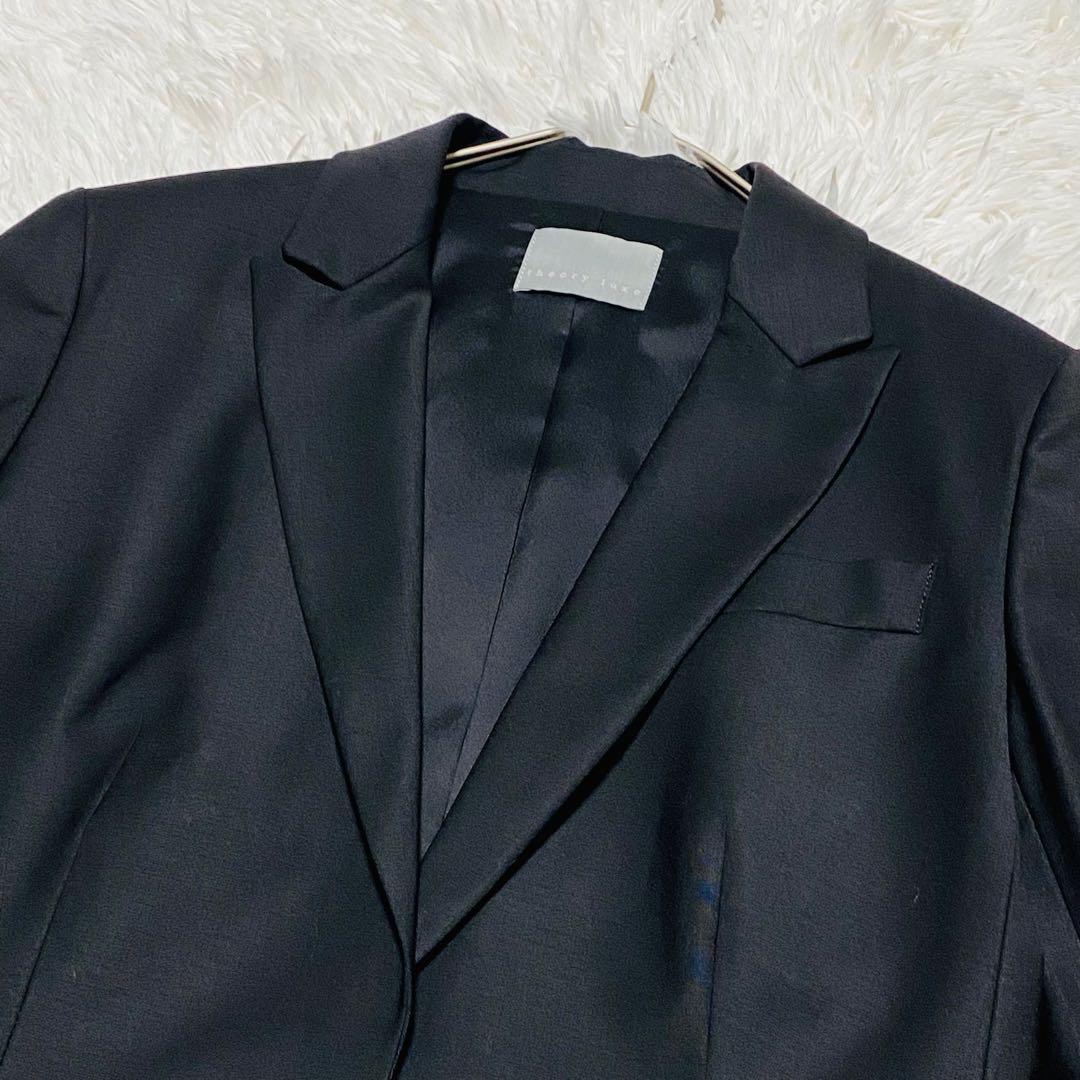 ✨美品✨セオリーリュクス　エグゼクティブ　テーラードジャケット　ブラック　黒　L