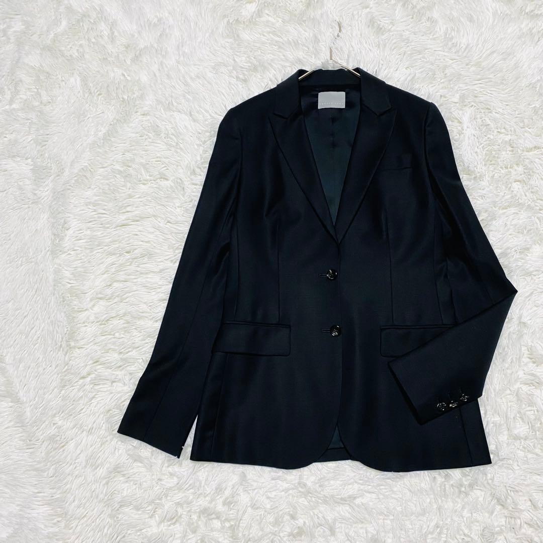 ✨美品✨セオリーリュクス　エグゼクティブ　テーラードジャケット　ブラック　黒　L