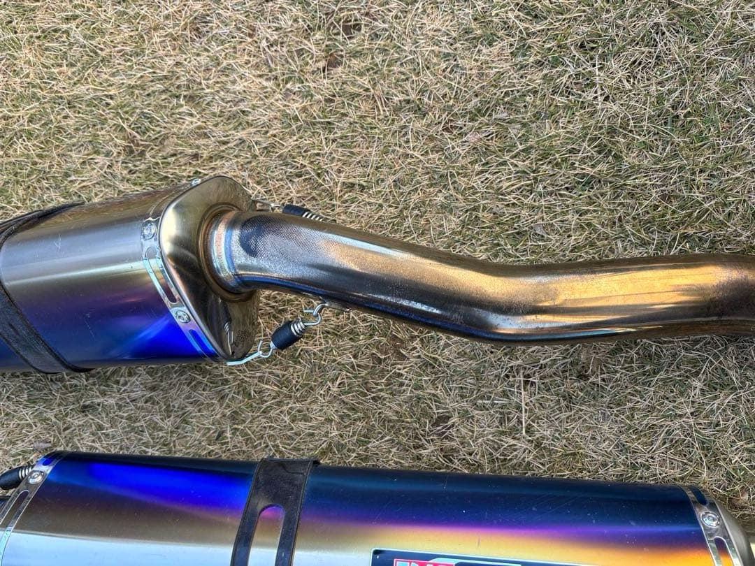 GSX1300Rハヤブサ用、ヨシムラスリップオンマフラー