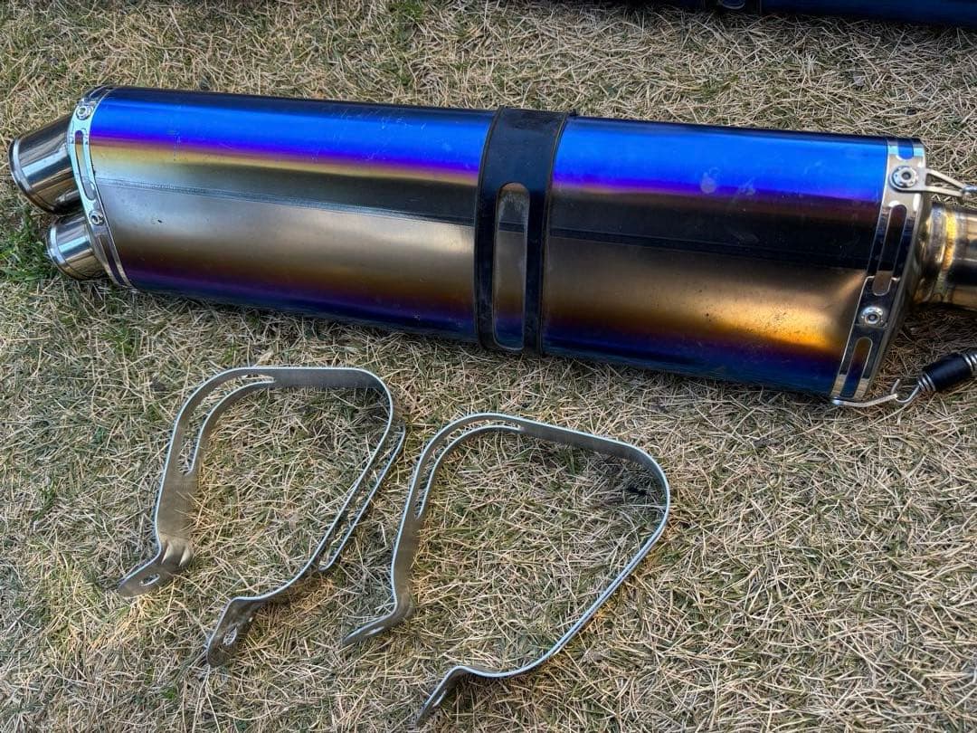 GSX1300Rハヤブサ用、ヨシムラスリップオンマフラー