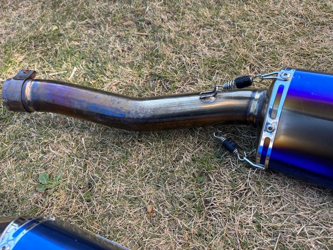 GSX1300Rハヤブサ用、ヨシムラスリップオンマフラー