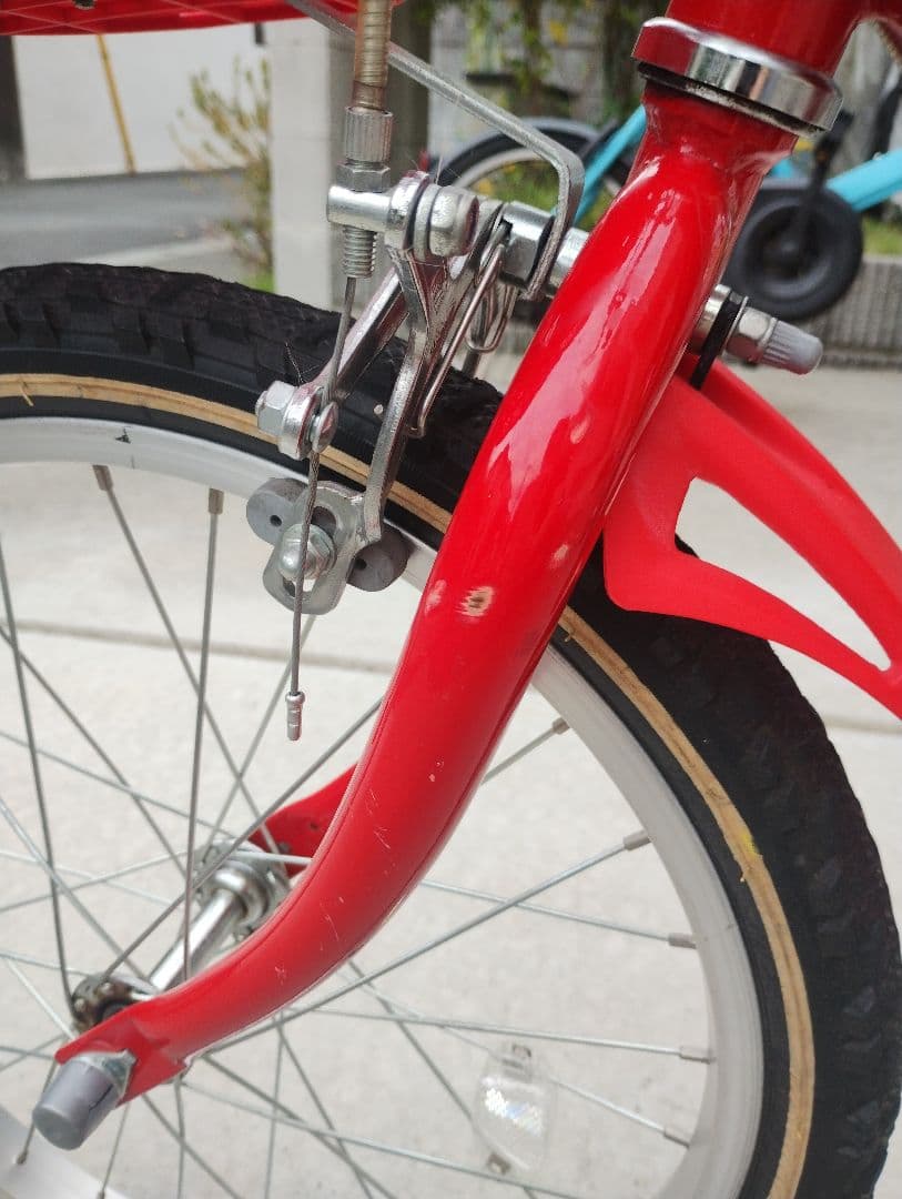 ※ねこ様お取置【お引取】ブリヂストン クロスファイアーキッズ 18インチ 補助輪