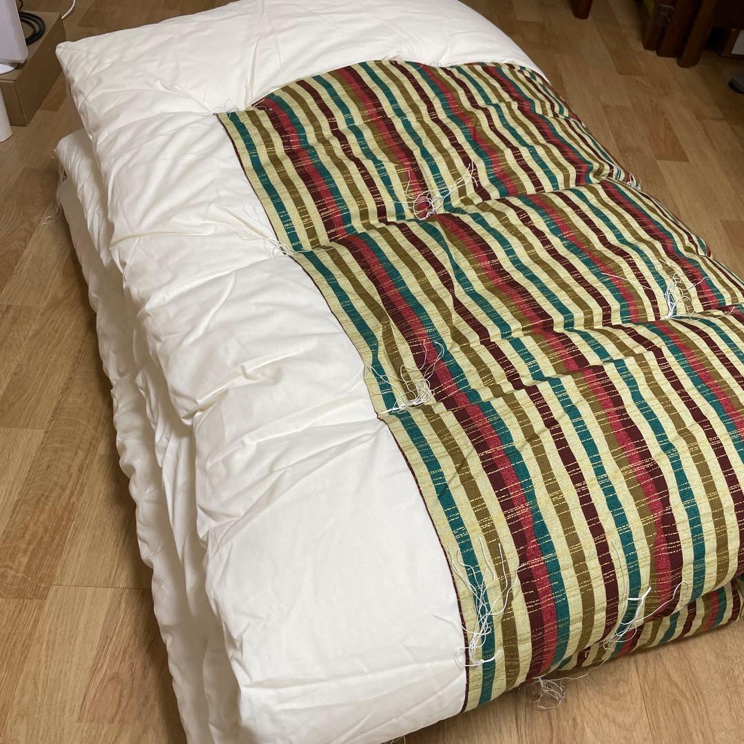 【新品・未使用品】掛け布団　和布団　綿布団　シングル