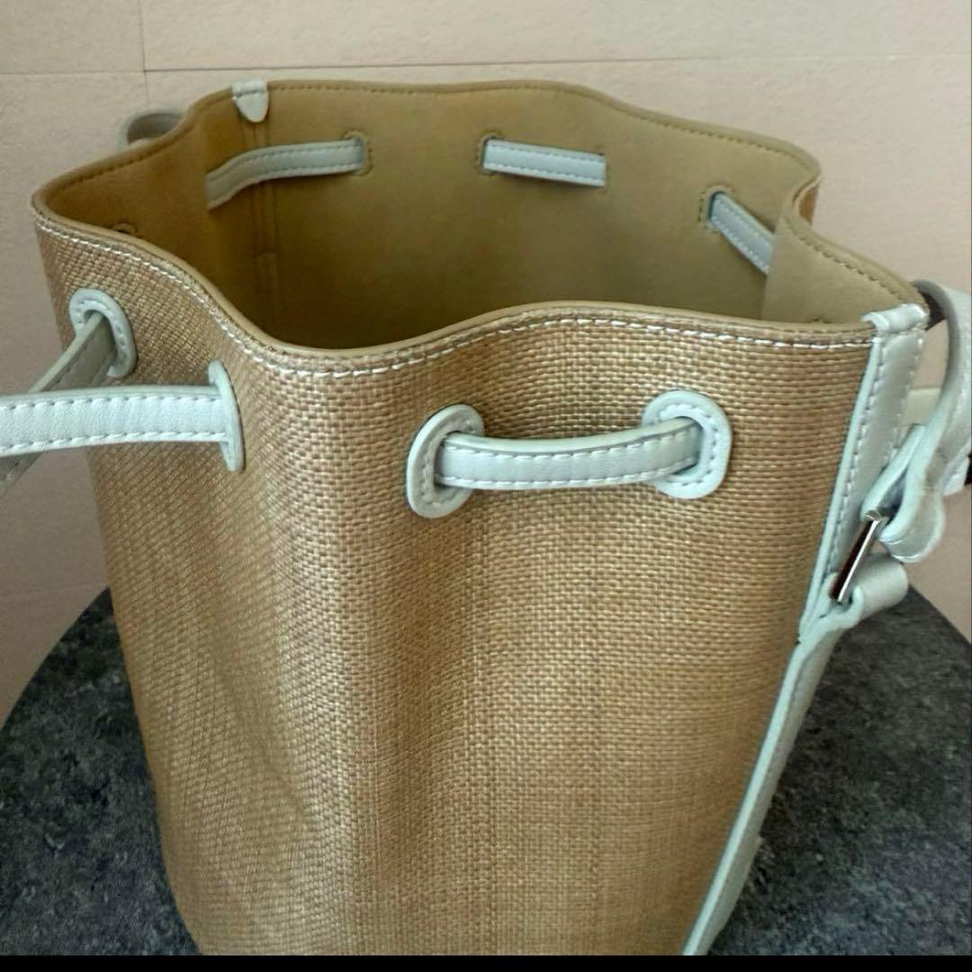 【専用】【極美品】VASIC Club Mini Raffia アイボリー