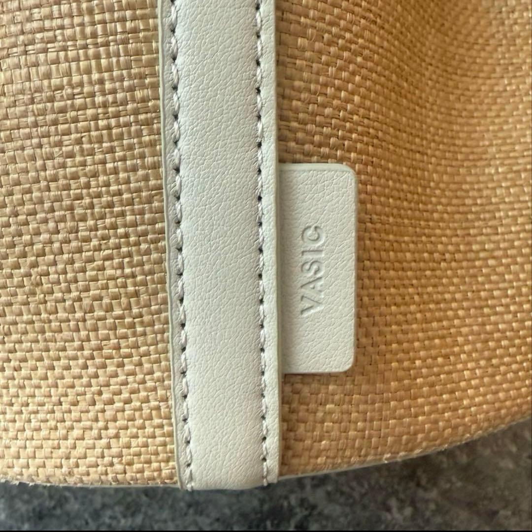 【専用】【極美品】VASIC Club Mini Raffia アイボリー