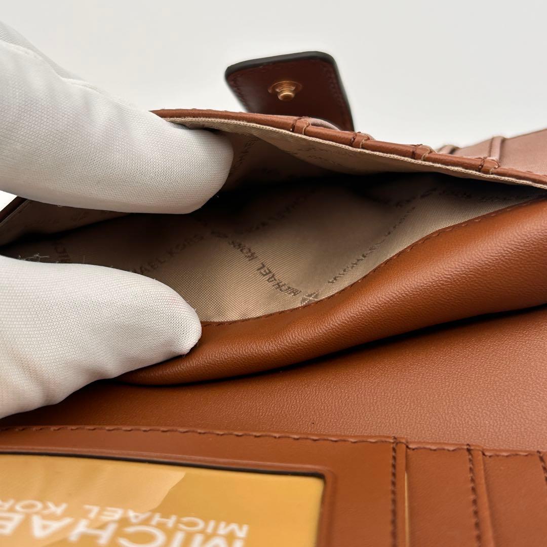 MICHAEL KORS マイケルコース 二つ折り財布 イラスト 美品 希少性大