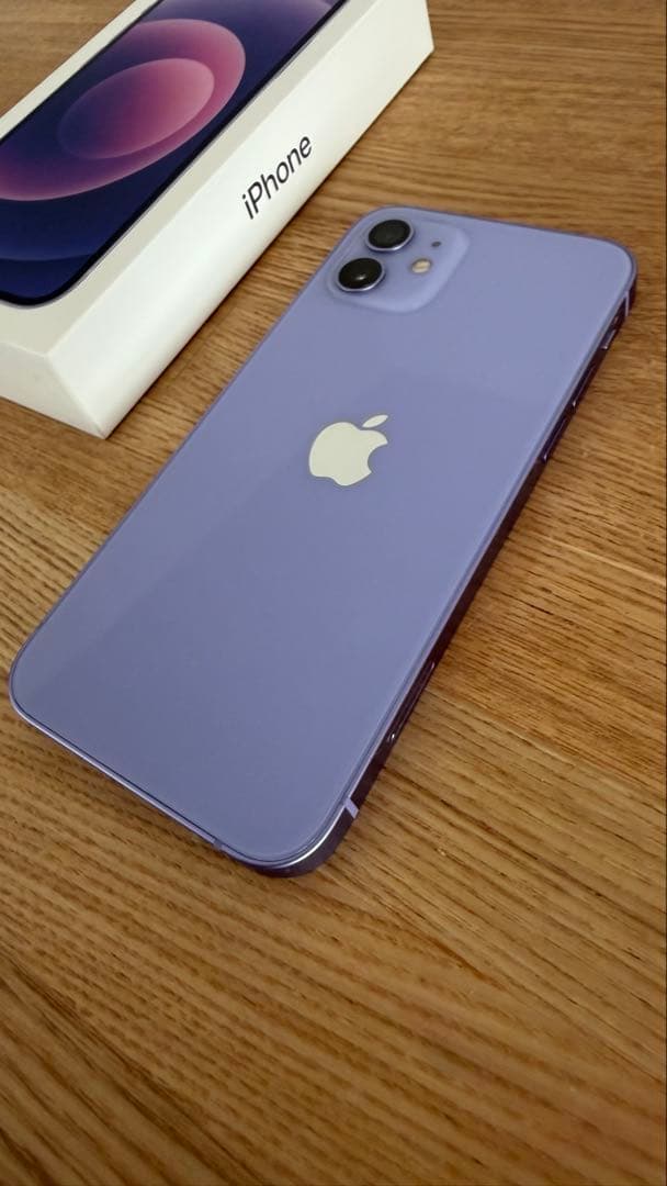 最終値下【USモデル/SIMフリー】Apple iPhone 12 パープル