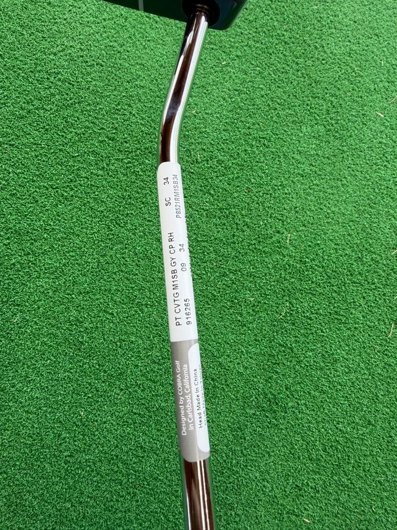 【新品未使用】COBRA Nova Vintage パター